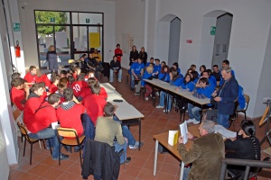 3 febbraio 2009: partita d'esordio tra l'Istituto d'Arte di Imperia e l'Itis di Albenga.
